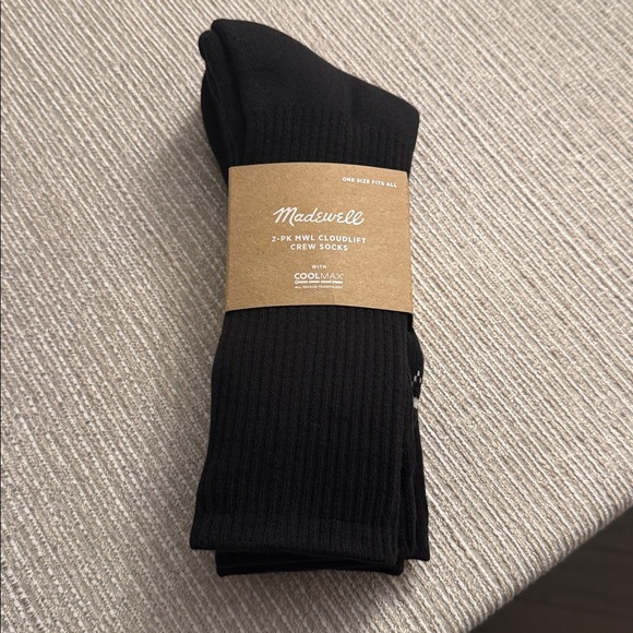 Madewell Other - Madewell Black Crew Socks Set